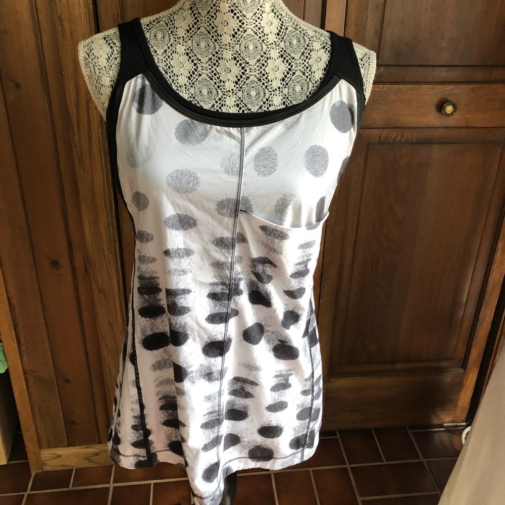 Lululemon For Your Money tank, Seaside dot, 8